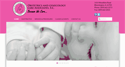 Desktop Screenshot of obgyncare.com